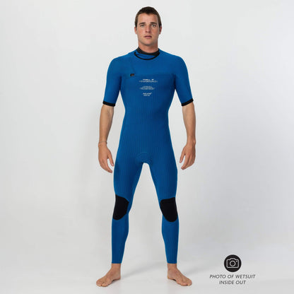 O'Neill HyperFreak 2mm Short Arm Steamer Chest Zip Wetsuit - Black