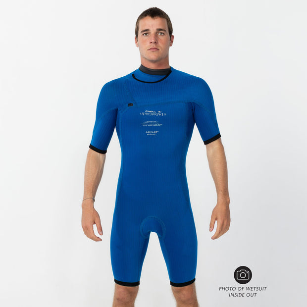 O'Neill HyperFreak Short Sleeve Springsuit 2mm Chest Zip Wetsuit