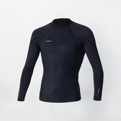 O'Neill HyperFreak TB3X Neo/Lycra Long Sleeve Wetsuit Jacket - Black
