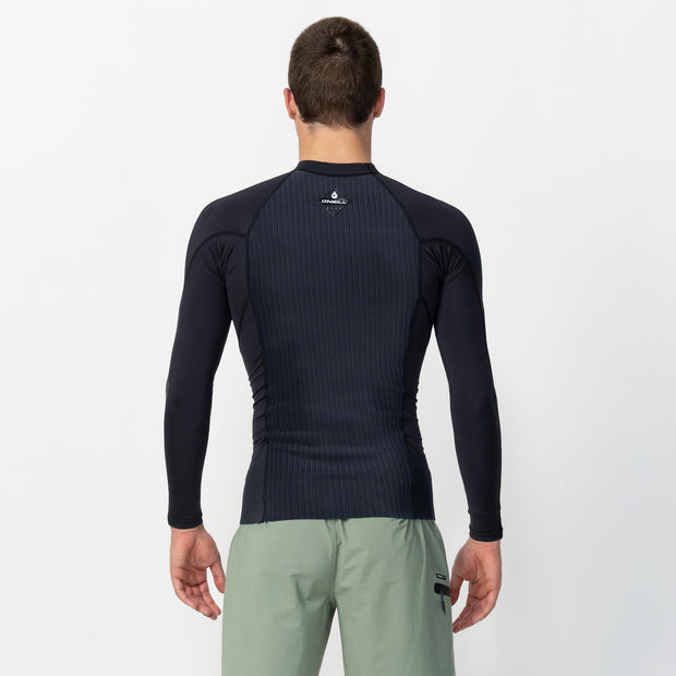 O'Neill HyperFreak TB3X Neo/Lycra Long Sleeve Wetsuit Jacket - Black