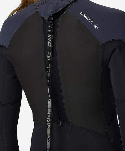 O'Neill Boy's Defender 3/2mm Steamer Back Zip Wetsuit - Gunmetal