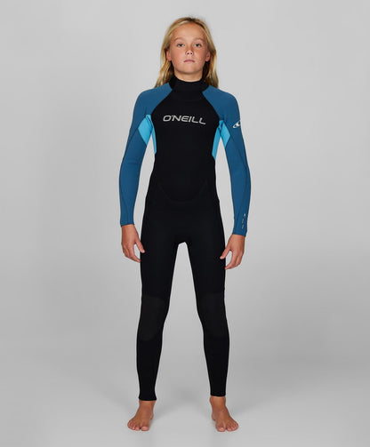 O'Neill Kid's Reactor 3/2mm GBS Steamer Wetsuit - Black