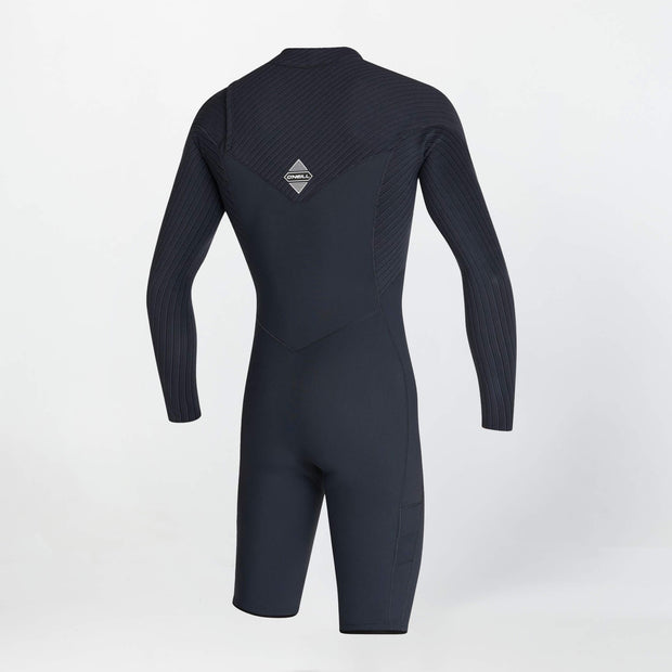 O'Neill HyperFreak 2mm Long Sleeve Springsuit Chest Zip Wetsuit - Black
