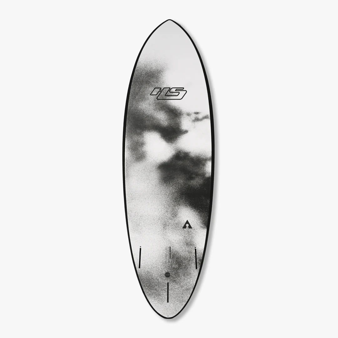 HYPTO KRYPTO SOFTBOARD - MOONSCAPE BLACK RAIL - FUTURES 3