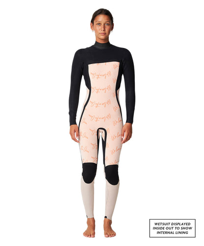 O'neill Womens Bahia 3/2mm Steamer Back Zip Wetsuit