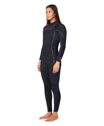 O'Neill Women's HyperFire X 3/2mm Steamer Chest Zip Wetsuit