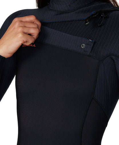 O'Neill Women's HyperFreak Long Sleeve Spring Suit 2mm Wetsuit - Black