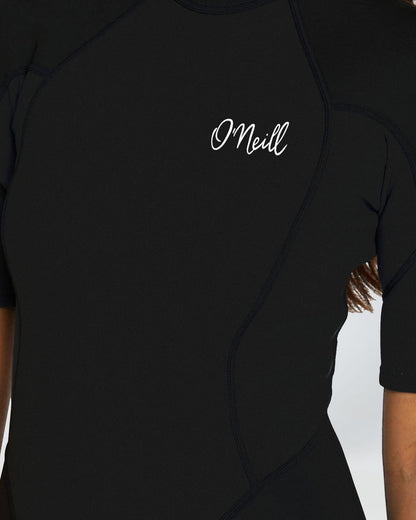 O'Neill Women's Reactor SS 2mm Spring Suit - Black