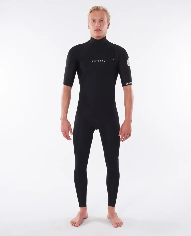 Ripcurl Dawn Patrol Chest Zip Short Sleeve 2mm Steamer