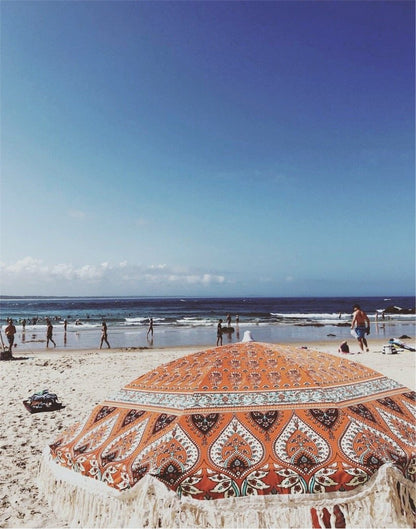 Salty Shadows Beach Umbrella - Nomad