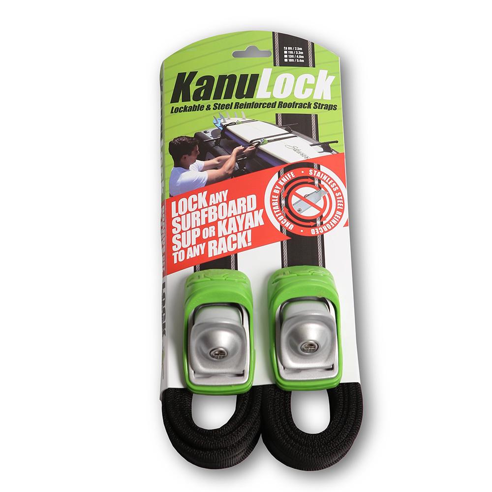 KANULOCK 2.5M / 8FT LOCKABLE TIE-DOWN STRAPS