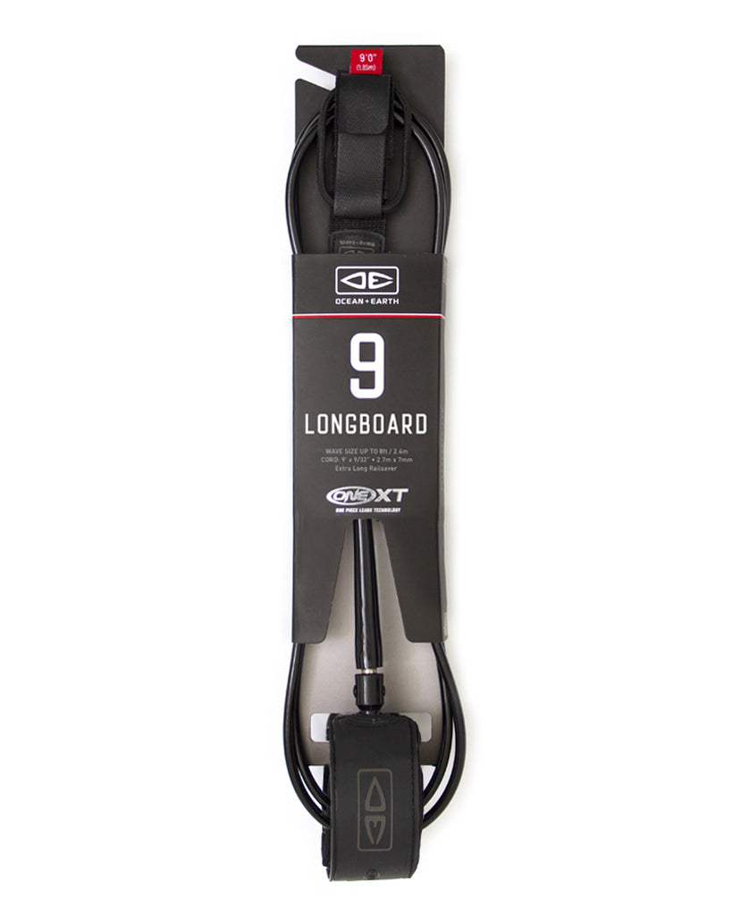 O&E Longboard Premium One-XT Leash 9ft