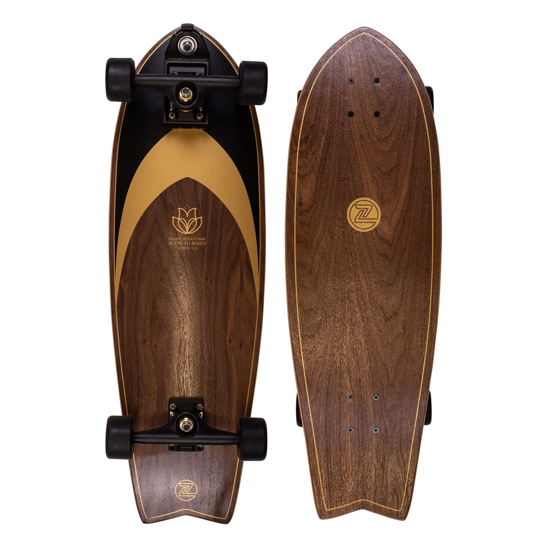 Z FLEX RUINS TO ROSES SURFSKATE FISH COMPLETE Surfection Mosman