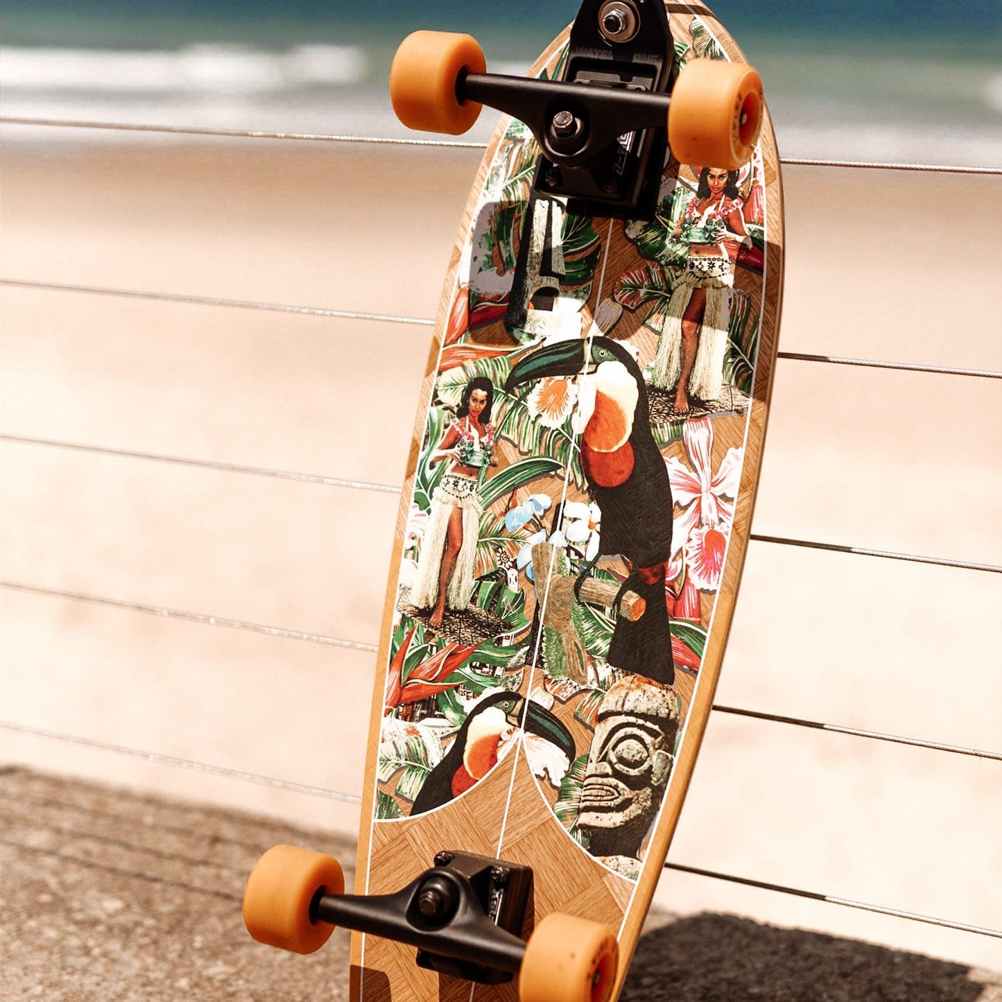 Z-FLEX BANANA TRAIN SURFSKATE FISH COMPLETE