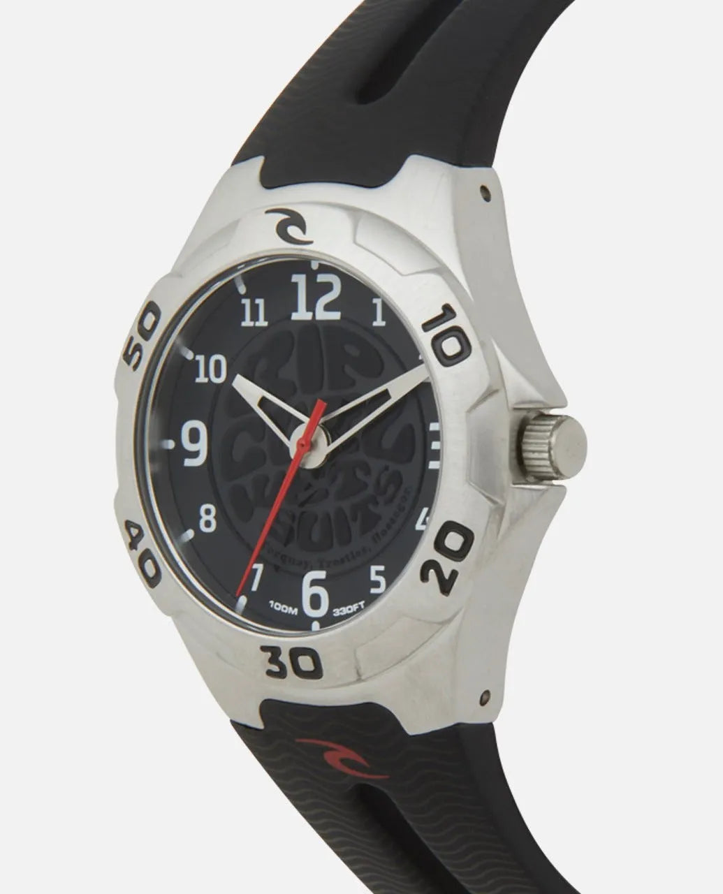 Rip Curl Solar Barrel SS Watch - Black