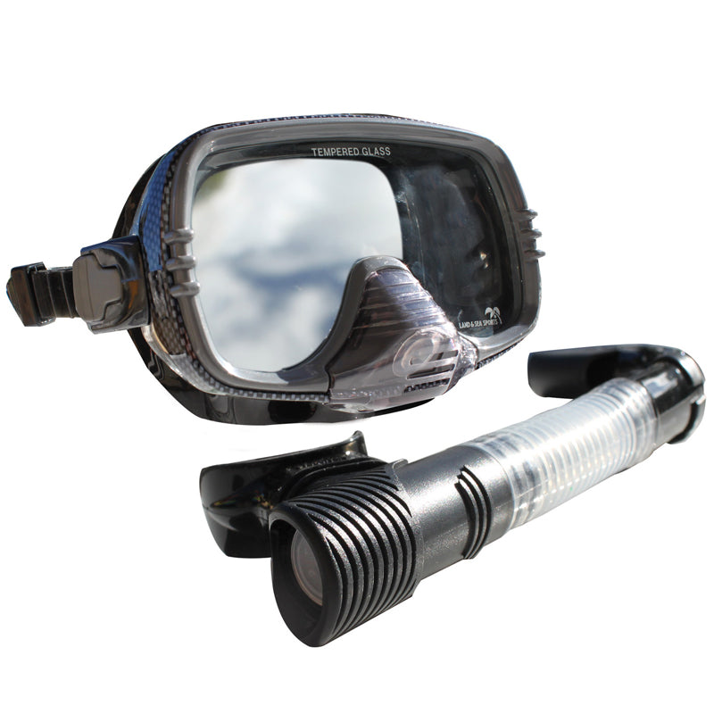 Land & Sea - Stealth Executive Mask & Snorkel Set